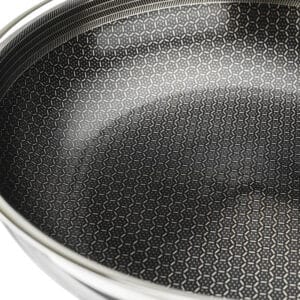 The Metal Spatula Safe Pan? Etched Honeycomb Technology Explained插图