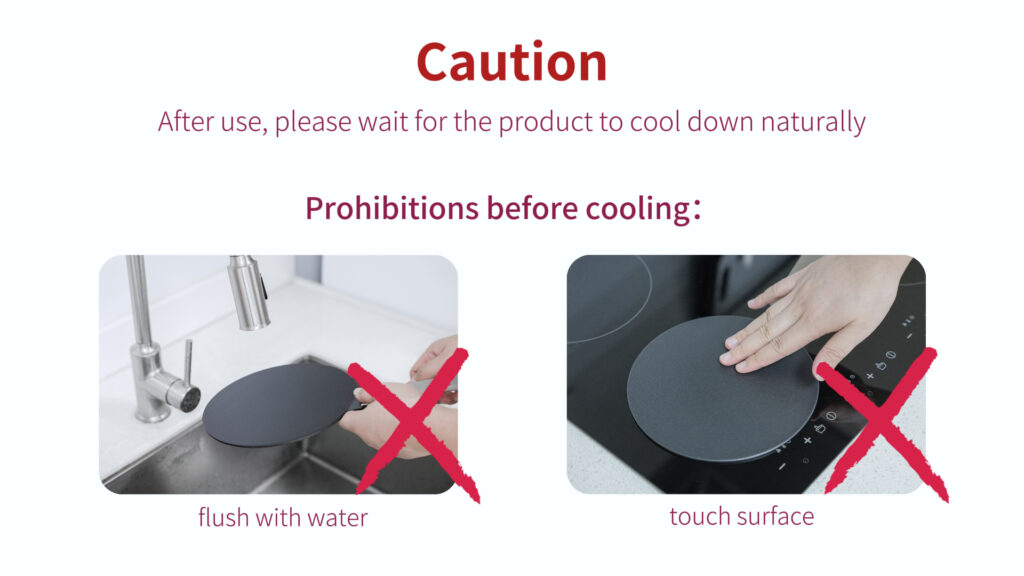 Induction Cooktop Heat Diffuser Plate, Stainless Steel Handle, HDP011插图