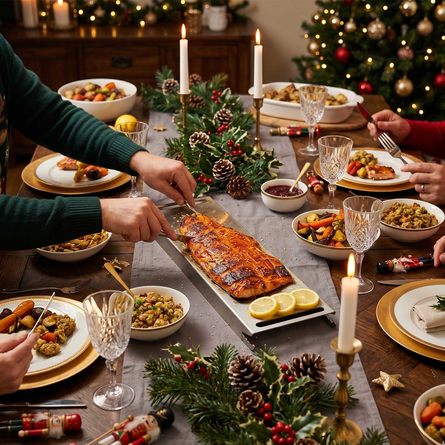 Traditional European Christmas Market