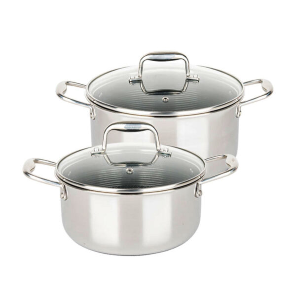 Tri-ply Sauce Pans and Pot sets, Cookware Set, 4 piece - Image 3
