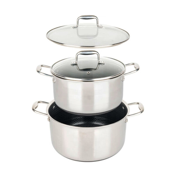 Tri-ply Sauce Pans and Pot sets, Cookware Set, 4 piece - Image 4