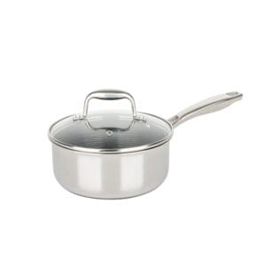 Honeycomb Coating Nonstick Saucepan, with Lid, 6.5/7 inch YB01