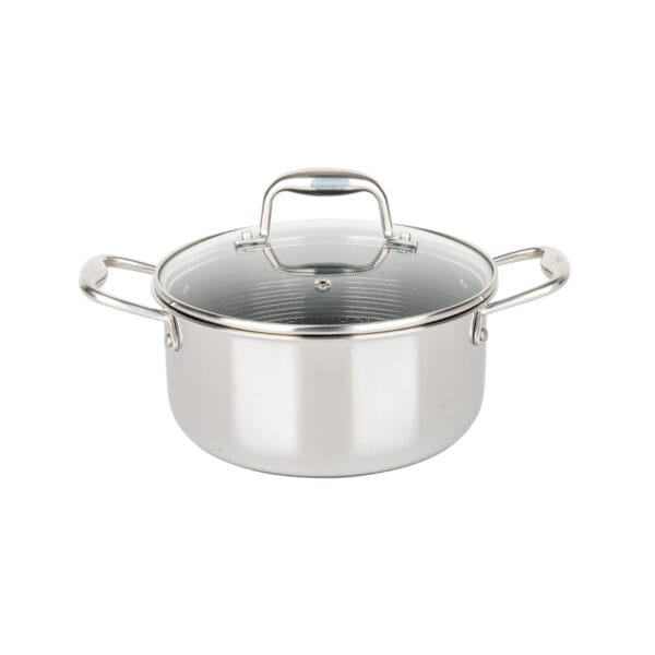 Tri-ply Non Stick Sauce Pan sets, Pan and Pot set, 5 piece - Image 6