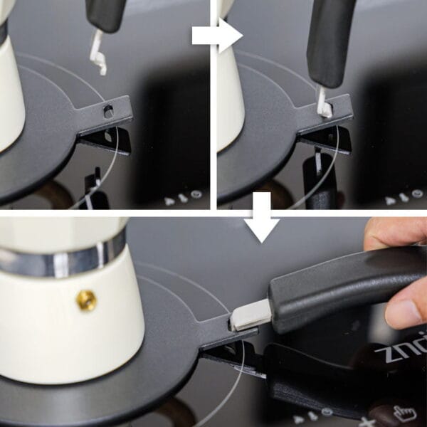 Diffuser Plate Adapter for Glass Cooktop, Folding Handle, HDP009 - Image 6