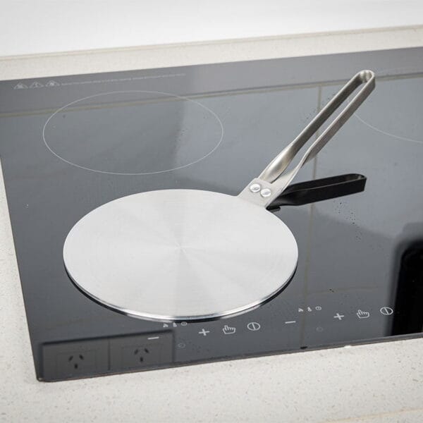 Induction Cooktop Heat Diffuser Plate, Stainless Steel Handle, HDP011 - Image 2