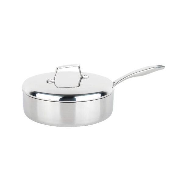 Tri-ply No Coating Pan and Pot sets, with Lid, Cookware set, 8 piece - Image 3