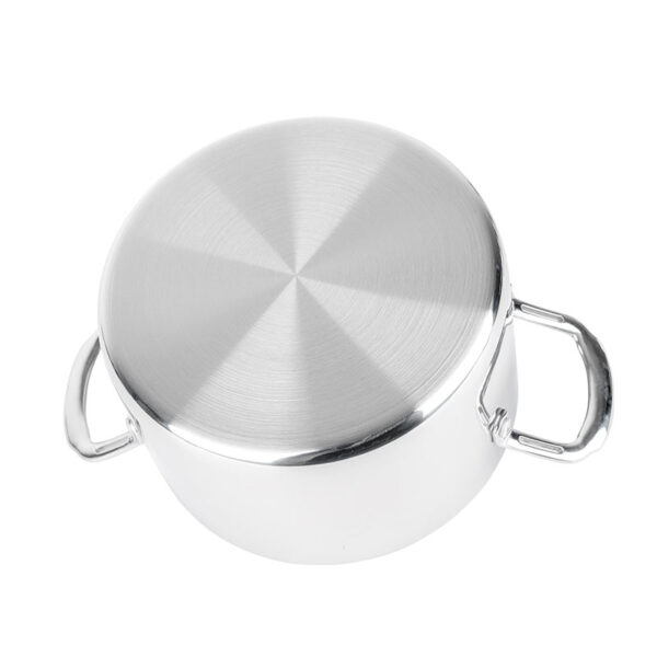 Tri-ply SUS No Coating Skillet and Pot sets, with Lid, Cookware set, 10 piece - Image 8