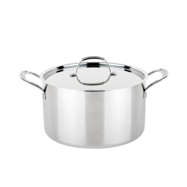 Tri-ply SUS No Coating Skillet and Pot sets, with Lid, Cookware set, 10 piece - Image 4