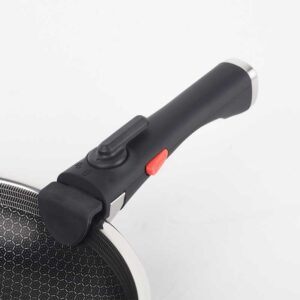 Removable Handle for Pots and Pans, Heat Insulation, Black, 1KP2277