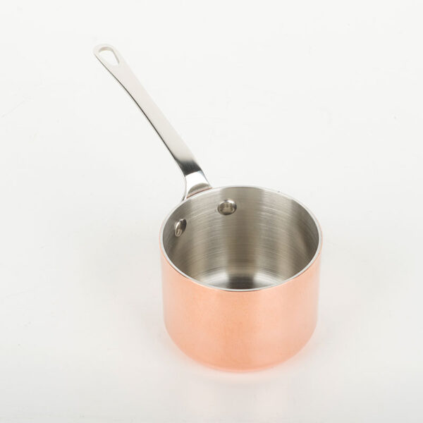 Sauce cup, Long Handle, Copper, aluminium, 304 stainless steel 3YST403 - Image 2