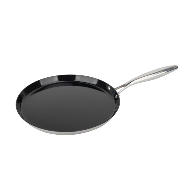 Premium Tri-Ply Stainless Steel Tawa Pan, 26cm, 30cm, HT03