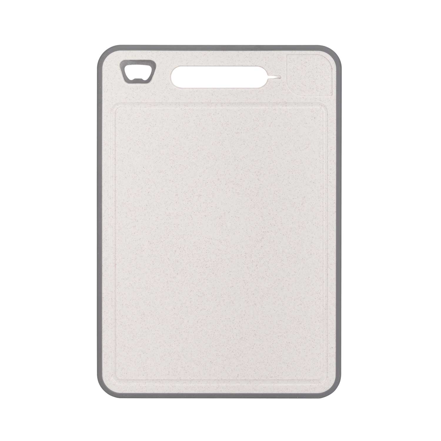 Multifunctional Double-Sided Chopping Board, Titanium, with Bottle Opener & Knife Sharpener, 1KP2314 - Image 3