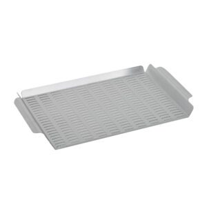 Premium Large Stainless Steel Pan Topper Tray For Outdoor Grill BGB102