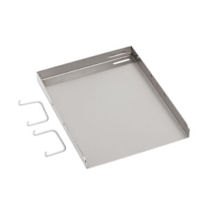 Stainless Steel Cooking Griddle Flat Top Plate Insert with Handles BGB202