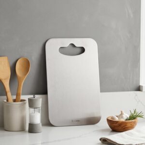 Premium Pure Titanium Cutting Board, 1.5mm Thickness, CCB13