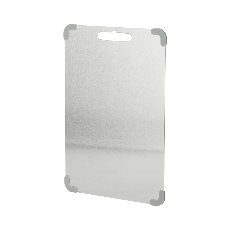 Cutting Board with Silicone Corner Protect, Stainless Steel, CCB01-P - Image 2