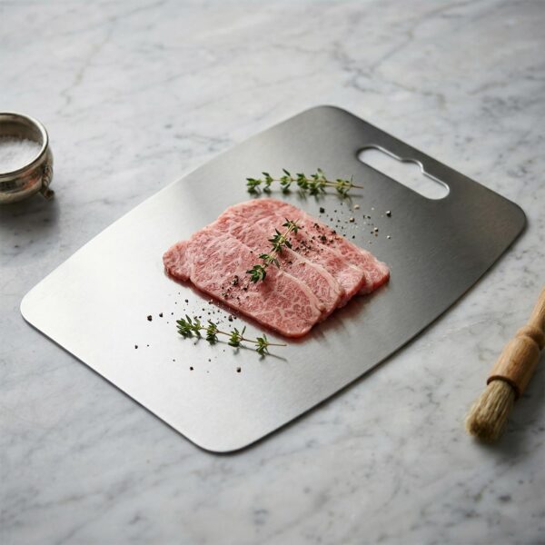 Home插图14 Premium 304 Stainless Steel Cutting Board, 1.5mm Thickness, CCB10