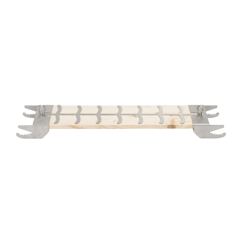 Customised Stainless Steel Holder for Wooden Salmon Plank, Accessories, FSB08 - Image 5