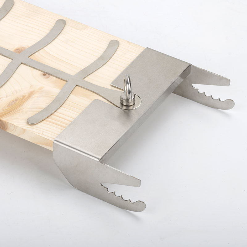 Customised Stainless Steel Holder for Wooden Salmon Plank, Accessories, FSB08 - Image 6