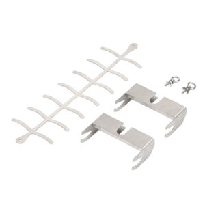 Customised Stainless Steel Holder for Wooden Salmon Plank, Accessories, FSB08