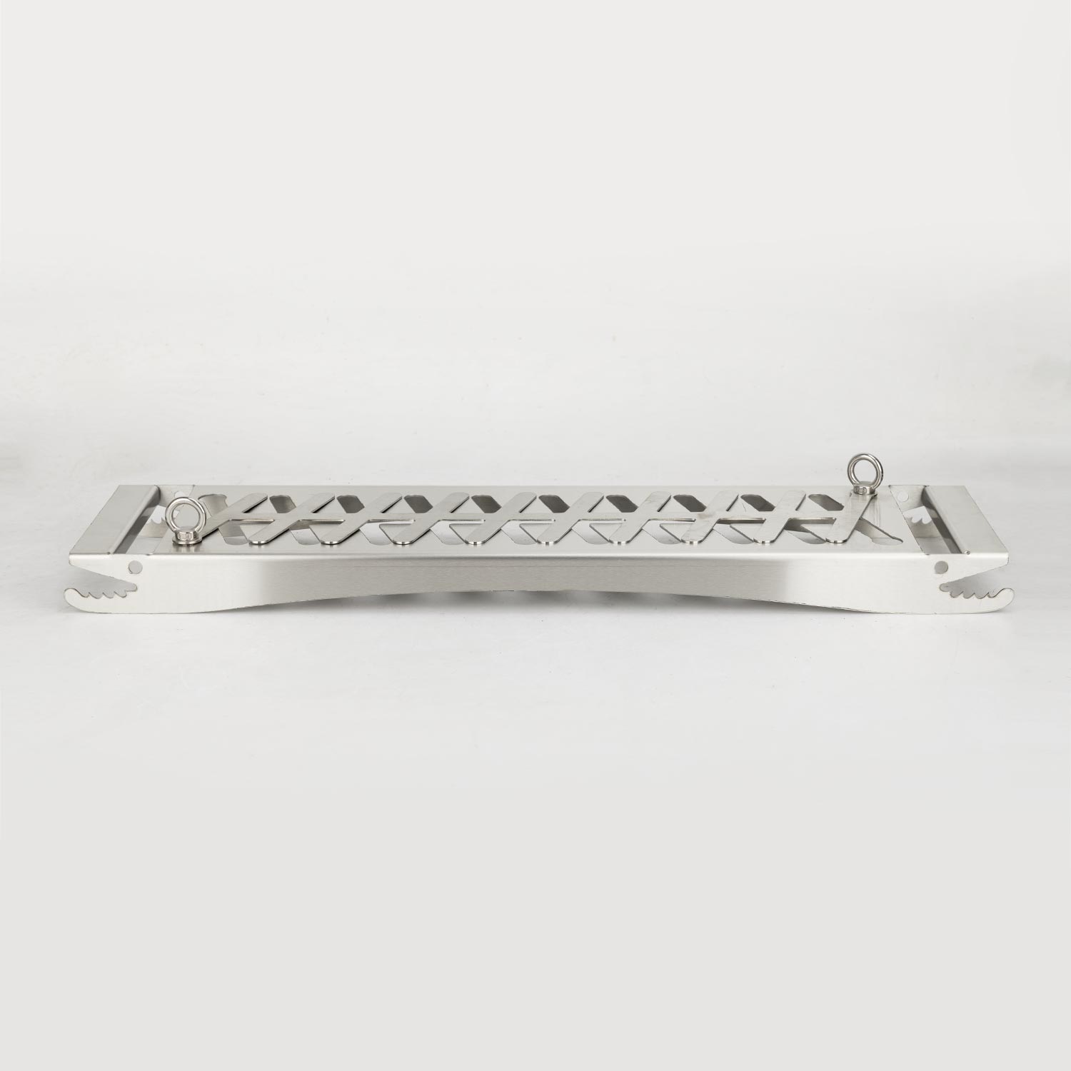 Stainless Steel Flame Salmon Holder, Multi-Functional, BBQ Grill Rack, FSB10 - Image 6