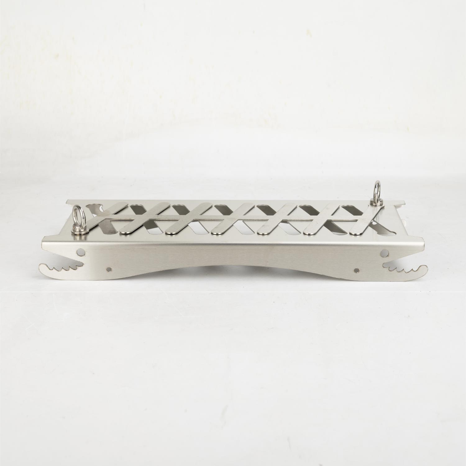 Stainless Steel Flame Salmon Holder, Multi-Functional, BBQ Grill Rack, FSB11 - Image 6