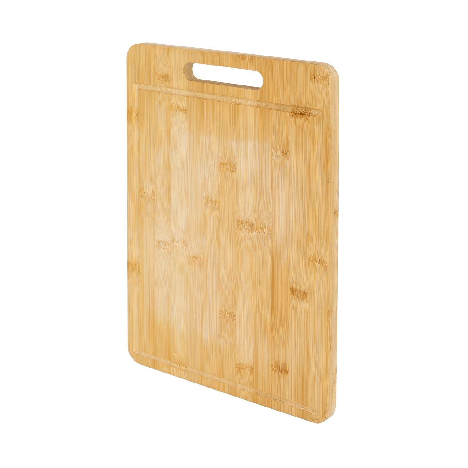 Dual-Sided Chopping Board, Stainless Steel, Organic Nanzhu Bamboo, DCB06 - Image 5