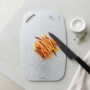 Crystallized Pure Titanium Cutting Board, Oval-Shaped, CTB05