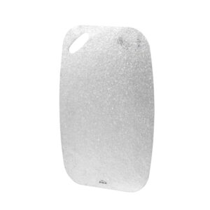 Crystallized Pure Titanium Cutting Board, Oval-Shaped, CTB05